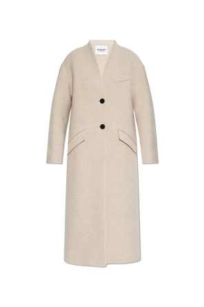 コート ISABEL MARANT Women Outer MA0265FAB3D03I90BE Beige Women's Coats Marant | ISABEL MARANT Official Online Store